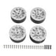 thumbnail image 5 of Juego de 4 ruedas para coche RC a escala 1/12 y 1/16 compatibles con MN82 LC79 plata, 5 of 9