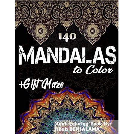 Adult Coloring Book: Stress Relieving Designs Animals, Mandalas ...