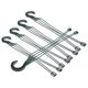 thumbnail image 3 of 5pcs Plastic Hanging Basket Hooks Hanging Planter Holder Flower Pot Hangers for Outside, 3 of 4