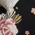 thumbnail image 6 of SAFAVIEH Jardin Denton Floral Area Rug, Black/Pink, 5' x 8', 6 of 8