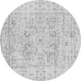thumbnail image 1 of Ahgly Company Indoor Round Persian Gray Traditional Area Rugs, 5' Round, 1 of 1
