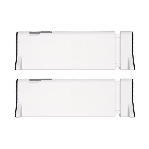 Separador de cajones OXO Tot expandible de 11 a 17 pulgadas, paquete de 2