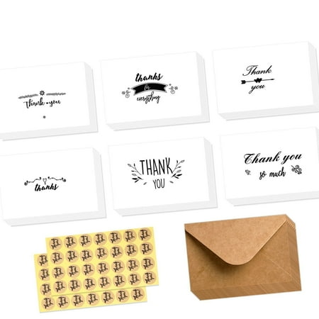 ohuhu assorted thank you cards 48 pack thank u greeting cards