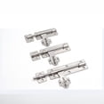 thumbnail image 5 of Door Security Slide Latch Lock, Keyless Entry Door Lock, Thickened Stainless Steel Sliding Door Lock, Easy to Install Gate,8 in, 5 of 5