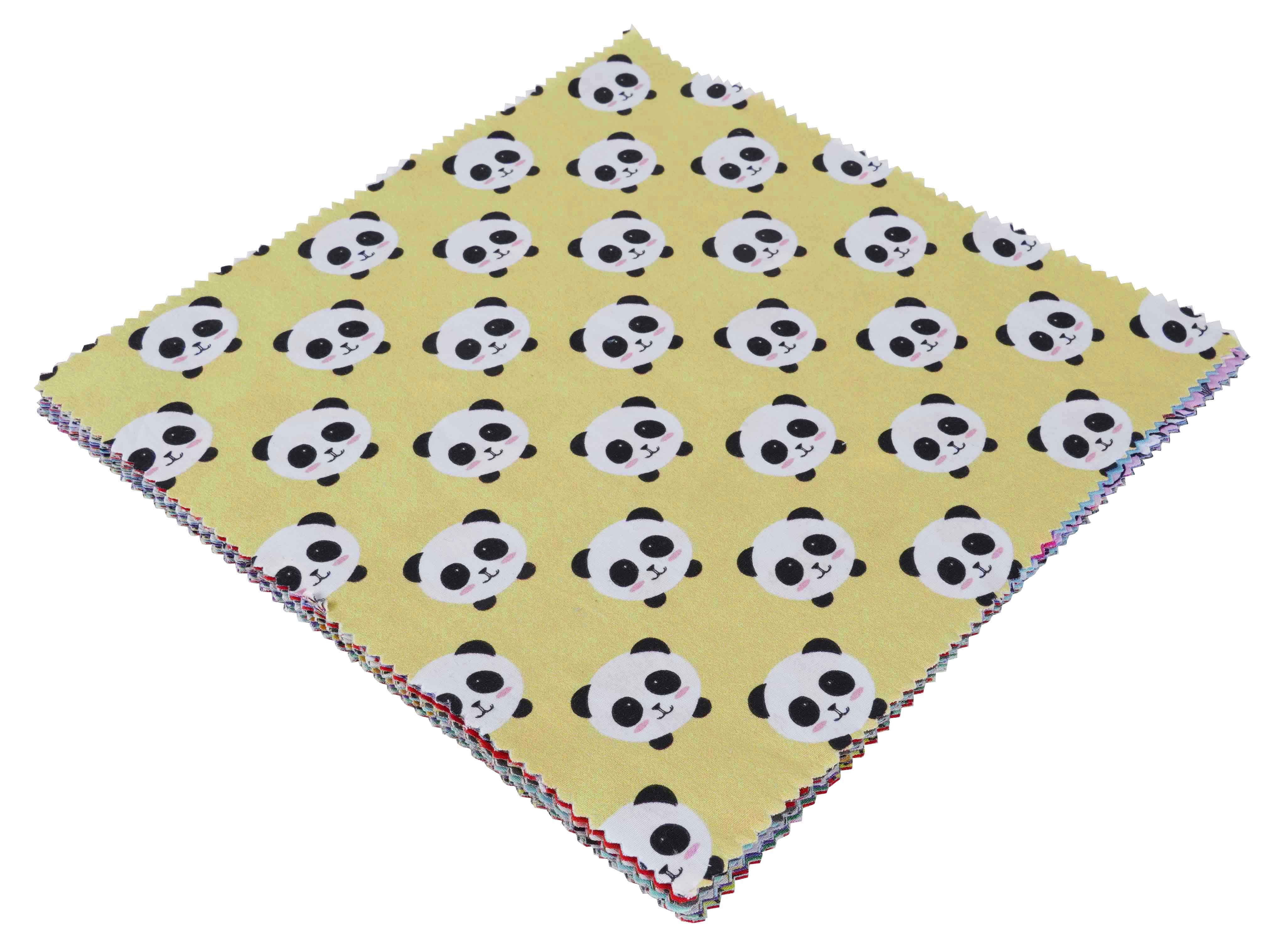 Soimoi Precut 10-inch Block Prints Cotton Fabric Bundle Quilting Squares Charm Pack DIY Patchwork Sewing Craft- Multicolor