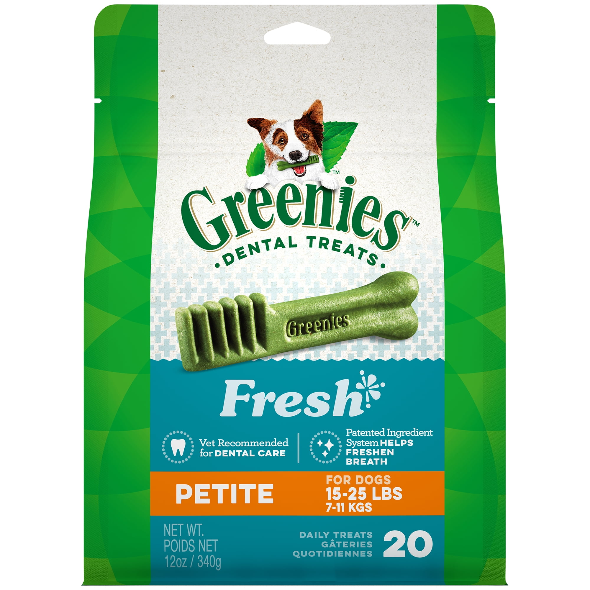 GREENIES Large Natural Dog Dental Care Chews Oral Health Dog Treats