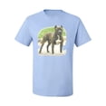 thumbnail image 2 of Wild Bobby, Pitbull Dog Animal Pet Lover, Dog Lover, Men's Graphic Tees, Light Blue, 4XL, 2 of 3
