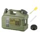 thumbnail image 1 of Contenedor de agua para acampar, barril de agua potable, grueso, 18 l, desmontable Con red de almacenamiento, 1 of 9