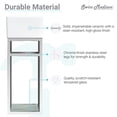 thumbnail image 5 of Pierre 19.5 Single, Metal Frame, Open Shelf, Bathroom Vanity, 5 of 7