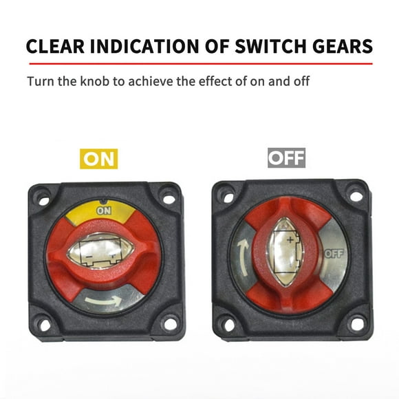 Battery Switch,Switch Total Power Mewmewcat Switch Car Battery Switch Switch 12v Battery Switch Power Switch Switch Huiop Qisuo