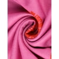 thumbnail image 5 of DARING DIVA Women's Plus Size V Neck Star Moon Pattern Nightgown 1X Hot Pink, 5 of 6