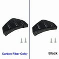 thumbnail image 4 of Car Rear Bumper Lip Diffuser  Modified Spoiler Scratch Protector Wing Chassis Shark Fins Splitter Molding Trim 1pcs, 4 of 5