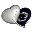 thumbnail image 3 of Creative Gifts International 003906 Free Form Brushed Heart Box with Crystals, 3 of 3