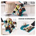 thumbnail image 3 of Sikiie I Love Sushi Waffle Weave Kitchen Dish Cloth,Super Absorbent Kitchen Dish Towels 16*26 Inches for Dish Rags Washing Dishes, Drying Dishes, 3 of 7
