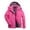 Red Jackets, variant on Htigea Warm Winter Jacket for Women Fleece Lined Full Zipper Hooded Coat Outdoor Athletic Ski Windbreaker Jackets with Pockets Black 3XL