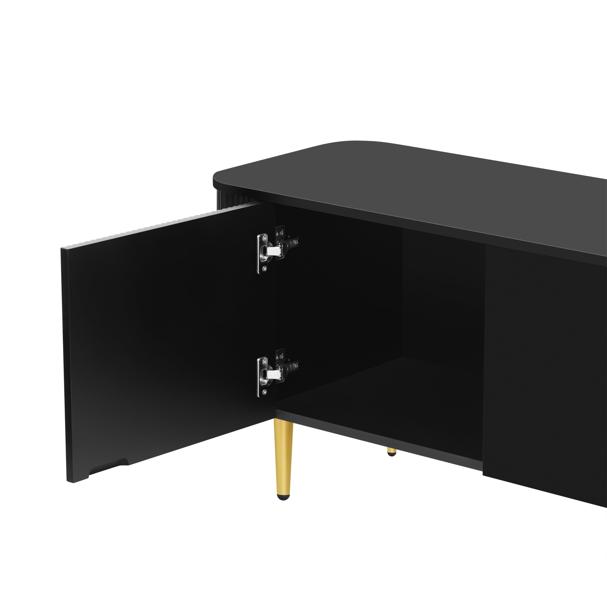 78.7" Minimalist TV Stand for TVs up to 85 Inches, Modern Entertainment Center Media Console with 4 Spacious Cabinets for Living Room