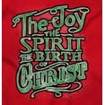 thumbnail image 2 of Xmas Joy Spirit Birth Of Jesus Christ Women Crewneck Sweatshirt Brisco Brands X, 2 of 6