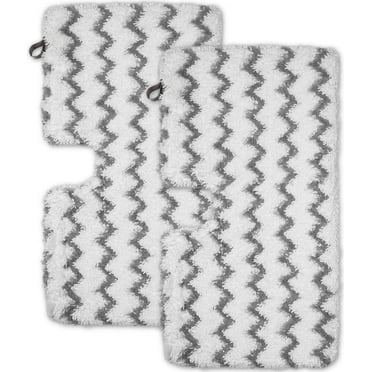 Home Times 2 Pack Replacement Steam Mop Steam Cleaner Pads Pro for Shark Professional Steam Pocket Mop S3501 S3601 S3601D S3550 S3801 S3901 S3901D SE450 Steamer Pads Floor Cleaning Pads Washable