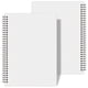 thumbnail image 1 of Cuaderno de notas puntos AHGXG (2), cuaderno bala B5 c/ cubierta, cuaderno de alambre 100GSM, para bullet journal, 7.3X 10, 1 of 3