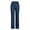 Navy, variant on Fesfesfes Women Pant Fashion Casual Solid Color Split Mid Waist Loose No Belt Elasticity Wide Leg Long Pants