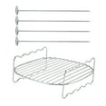 thumbnail image 3 of Replacement BBQ Rack Double Layer Skewers Baking Tray For Philips Air Fryer, 3 of 12