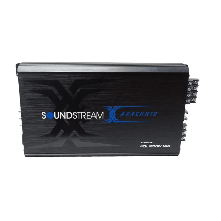SOUNDSTREAM AC4-1800D 4-Channel High performance Car Amplifier