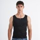 thumbnail image 2 of Chaleco deportivo de neopreno moldeador de cuerpo con doble cinturón para hombre, talla europea y americana, 2 of 5