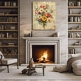 thumbnail image 5 of Framed Colorful Wildflower Canvas Wall Art Set Of 3 Flowers Pictures Prints Flowers Printing Floral Watercolors Flower wall Decor Living Room Girls Bedroom Bathroom, 5 of 6