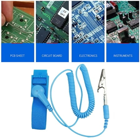 

Anti-Static Wrist Strap: Effective Excellent Performance Wired/Wireless Ground Bracelet for Engineers