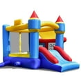 thumbnail image 4 of Gymax Inflatable Bounce House Castle Slide Bouncer Kids Without Blower, 4 of 8