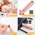 thumbnail image 3 of Taladro de uñas eléctrico, kit de manicura y pedicura eléctrico portátil 12 en 1, taladro de uñas profesional silencioso con USB 20000RPM JM, 3 of 5