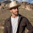 thumbnail image 5 of Open Road Shantung Straw Western Hat - 7.125 - Silverbelly, 5 of 6