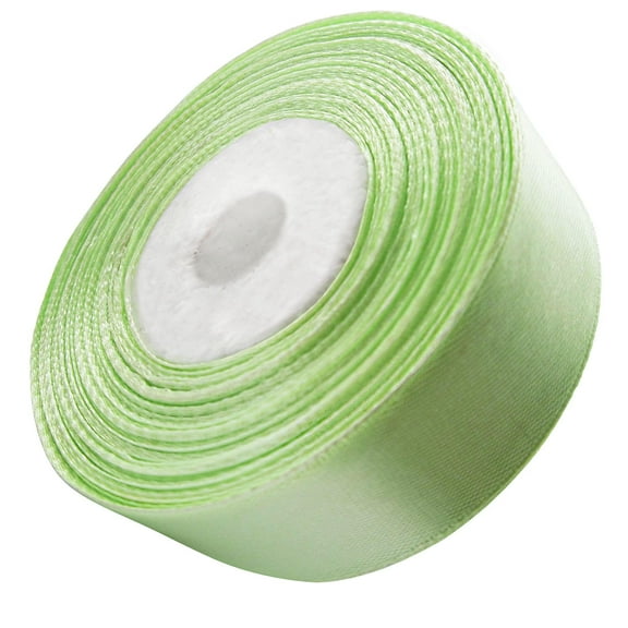 Ribbon 1 inch Kelly Green Ribbons for Crafts Gift Ribbon Satin Solid Ribbon Roll 1 in x 25 Yards