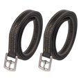 thumbnail image 1 of 2 Pcs Étrier en Cuir avec Matériel en Acier Inoxydable Sangle d'Étrier Douce Support d'Étrier Fournitures Équestres, 1 of 10