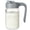 Gray-1, variant on 32 Oz Glass Pitcher With Lid 1 Quart Mason Jar Airtight Breast Milk Storage For Fridge Ideal Cold Brew Coffee Iced Tea Sun Juices