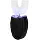 thumbnail image 1 of Cepillo de dientes eléctrico sónico en forma de U para adultos Cepillo de dientes de limpieza automática Herramienta de higiene bucal (Negro), 1 of 5