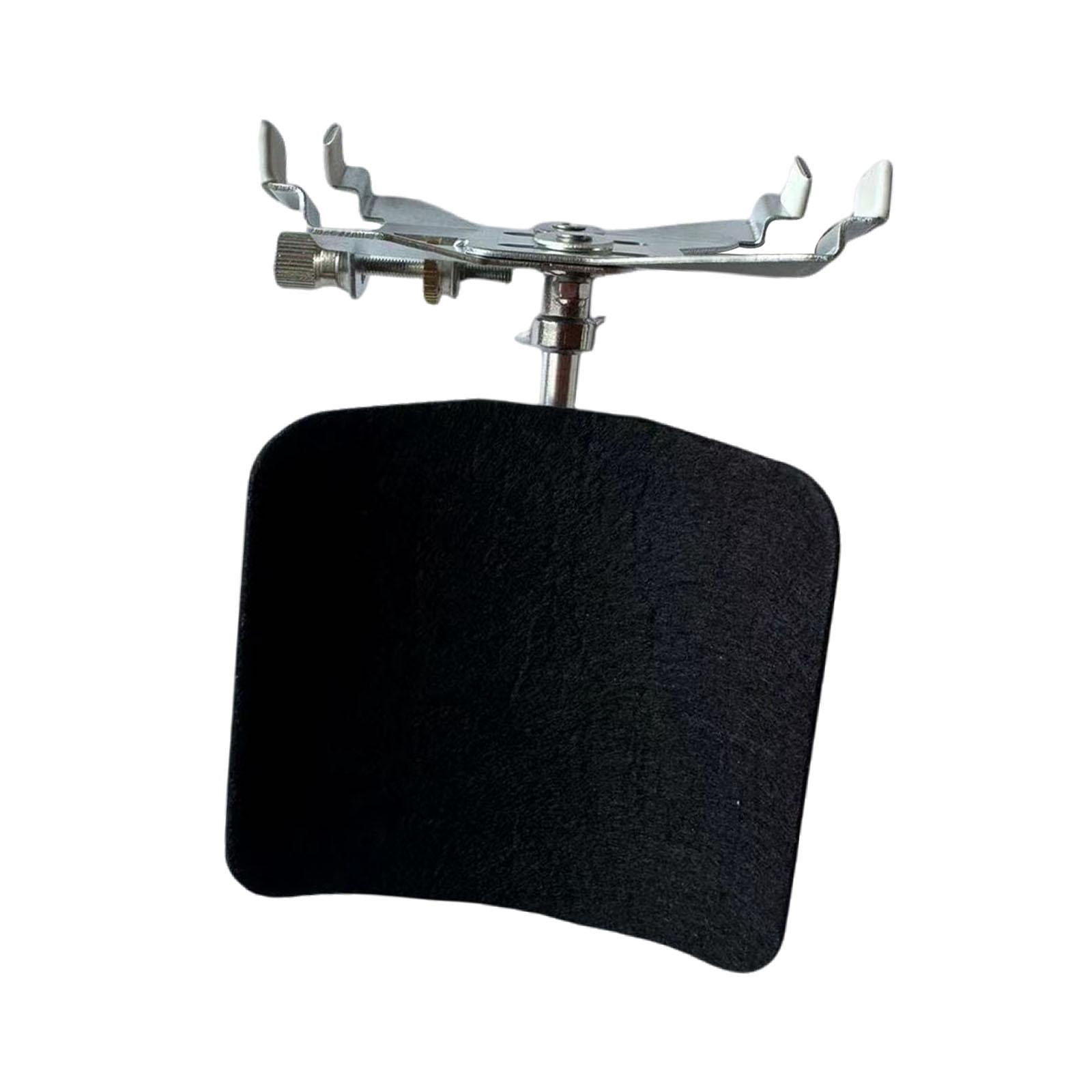 LeeQinersw Guitar Support Foldable Metal Practical Guitar Rest Support Stand Guitar Bracket Black Rest Support