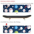 thumbnail image 2 of Baseball Skateboard Grip Tape Stickers - Pack of Two, Emery Surface PVC Backing, 8.8x32.6in/22.4x83 cm - Skateboard Grip Tape Stickers Pack - Emery Surface PVC Back - 8.8x32.6in/22.4x83 cm, 2 of 5