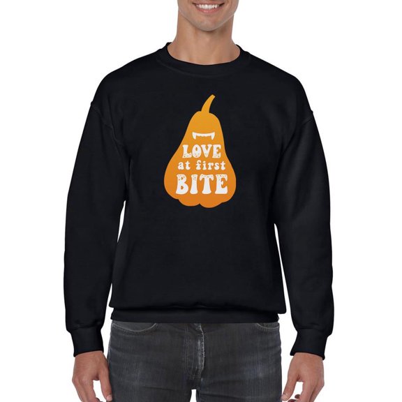 Love At First Bite Sweatshirt Men -Image by Shutterstock, Male 3X-Large
