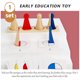 thumbnail image 3 of EeaseMX 1 juego de juguetes educativos de matemáticas y aritmética para niños, bloques de construcción, juguete cognitivo, 3 of 8