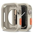 thumbnail image 4 of MJSHUN Rugged Case Compatible with Apple Watch Case Series 8/7 41mm/45mm Series 6/SE/5/4 40mm/44mm, Soft TPU Waterproof Shockproof Bumper Drop Proof Protective Cover Compatible with iWatch Series, 4 of 8