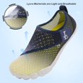 thumbnail image 2 of Zapatos de verano L-RUN para mujer, para nadar descalza, senderismo acuático, playa, piscina, río, blanco M US (mujer 7.5, hombre 6) =EU38, 2 of 6