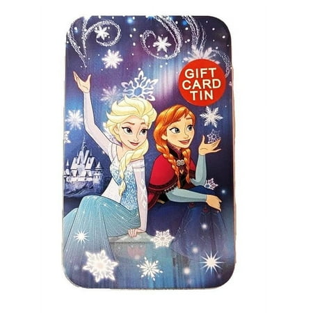Disney Frozen Gift Card Holder Tin Steel