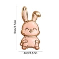 thumbnail image 3 of Weloille Easter Rabbit Phone Holder, 1Pc Push Pull Foldable Lazy Stand, Adhesive Back Mount for Phone Case, Universal Anti-Slip Hands-Free Holder for Desktop Video Watching, 3 of 6