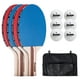 thumbnail image 1 of Set de tenis de mesa Franklin Sports para 4 jugadores con pala y pelota, 1 of 9