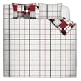thumbnail image 3 of Safdie & Co. Courtepointe 3PC DQ Patchwork Carreaux, 3 of 3