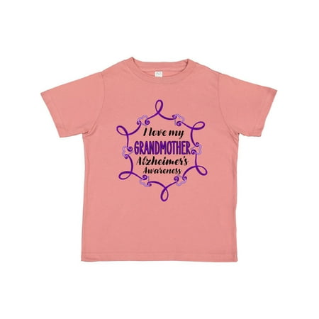 

Inktastic I Love My Grandmother Alzheimer s Awareness Gift Toddler Boy or Toddler Girl T-Shirt
