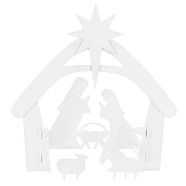 Holy Night Outdoor Christmas Nativity Set