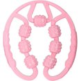 thumbnail image 1 of Rouleau de Massage Musculaire, Rouleau de Massage en Mousse 3D 360, 7 Roues, Massage Anti-Cellulite (Rose), 1 of 5