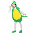 thumbnail image 3 of FINALGANG Boys Girls Kids Dinosaur Dress Up Set Sleeveless Hooded Romper With Shoe Covers For Party Performance Wear Leisure Outfit, 3 of 5